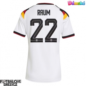 Německo David Raum #22 Dámské Domácí Dres MS 2026 Krátký Rukáv